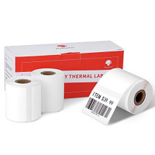 3 Rolls of Phomemo m110 Paper, 1.57"x1.18" (40x30mm) Self-Adhesive Direct Thermal Labels, Thermal Label Paper for Phomemo M110 M120 M220 M221 Label