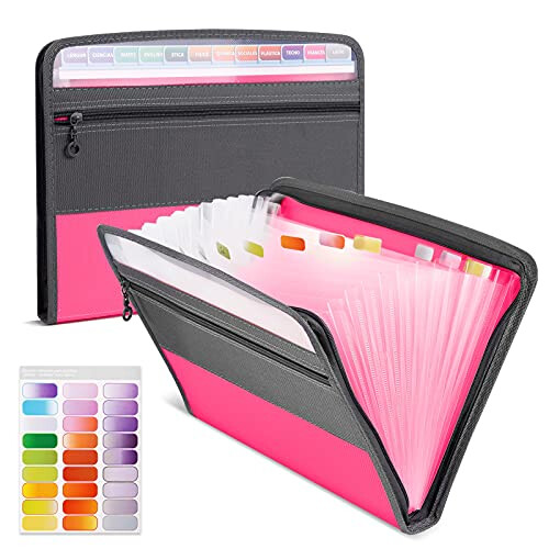 Sooez Expanding File Folder, Letter Size Accordion India