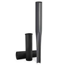Rotary Washing Line Spike - Heavy Duty Powder Coated Metal Ground Spike for Rotary Washing Line with Two Plastic Adapters, Rotary Airer Ground Spike -