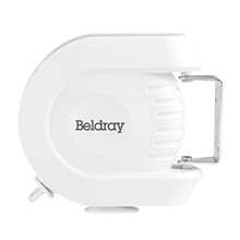 Beldray LA026996 Retractable Washing Line - Outdoor Extendable Clothesline, 12 m Drying Space, Wall Mountable with Pivoting Bracket, Compact Design,