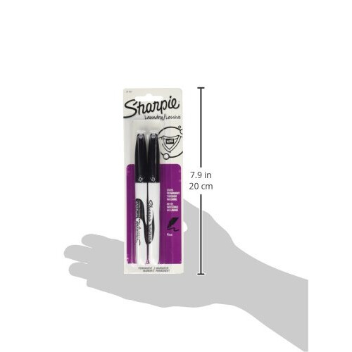Sharpie Sharpie Rub-a Dub Laundry Markers Black, 2pk 2