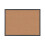 5 Star Office Bi-Office Cork Notice Board 60 x 40 cm, Black 1