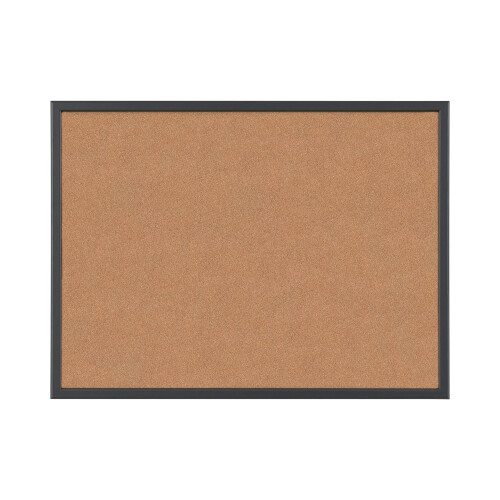 5 Star Office Bi-Office Cork Notice Board 60 x 40 cm, Black