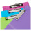 Seco Foldover Clipboard - Pack of 4 Assorted Colours 2