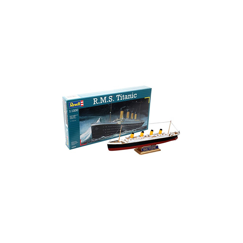 Revell 05804 R.m.s. Titanic 1:1200 Scale Unbuilt/Unpainted Plastic Model Kit, 22.3 Cm Length
