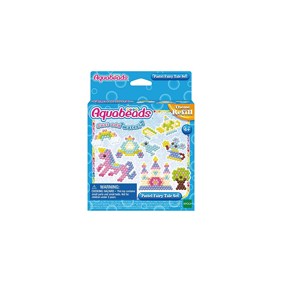 Aquabeads - Pastel Fairy Tale Set, Various,?13.97 X 3.05 X 18.03 Cm