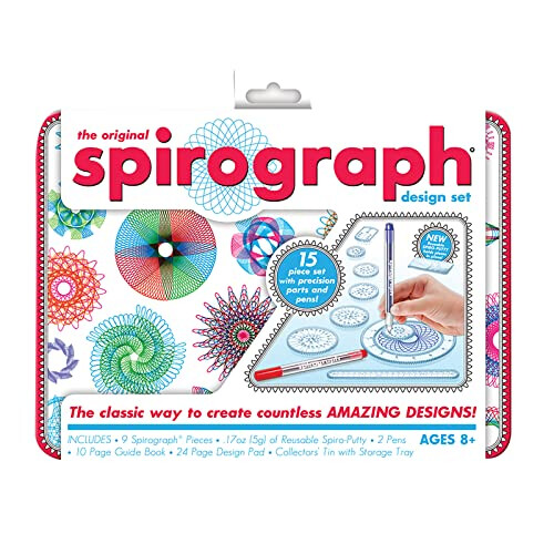 Spirograph Design Tin Set