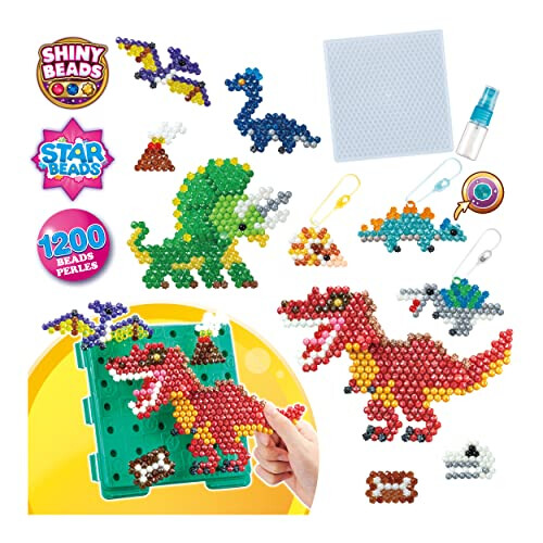 Aquabeads Dinosaur World,Multicolor,Small 1