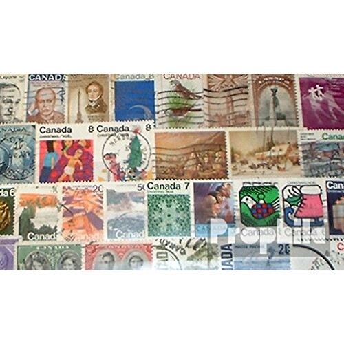 Canada 100 various stamps (Stamps for collectors)