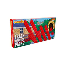 Hornby Playtrains Track Extension Pack 2 - Kids Toy Train Set Accessory for Ages 3+, Childrens Model Train Accessories - Compatible with Hornby