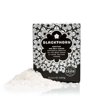 Blackthorn Scottish Gourmet Sea Salt Flakes - Natural and Unrefined - Sustainable Production - Mineral Rich Vegan - 240g