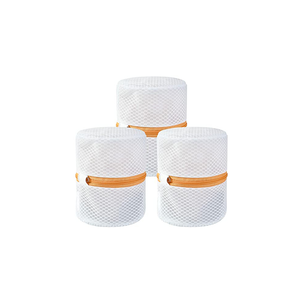 Eono Bra Laundry Bags Mesh Wash Bags Washing Machine Bag for Intimates Lingerie and Delicates with Premium Zipper, 3 Set