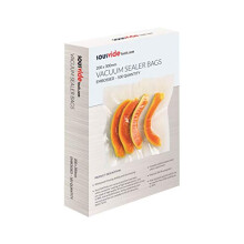 SousVide Tools | Vacuum Sealer Bags | Pack of 100 | 20cm x 30cm | Embossed Food Storage | Sous Vide Cooking, Freezing & Microwaving | [SVT-06003]
