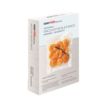 SousVide Tools | Vacuum Sealer Bags | Pack of 100 | 15cm x 25cm | Embossed Food Storage | Sous Vide Cooking, Freezing & Microwaving | [SVT-06001]