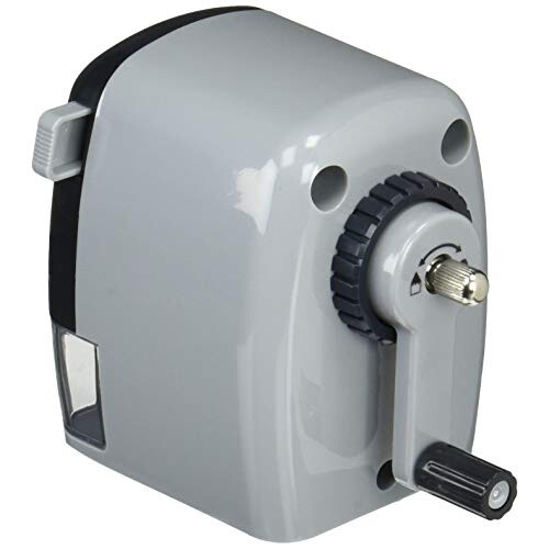 Dahle 8mm Pencil Sharpener - White, Silver, 00133-21281 1