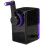 Swordfish ?Pointi? Desktop Manual Pencil Sharpener with Helical Blade and Auto Stop Function [40235], black 2