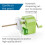 Dahle 8mm Pencil Sharpener - White, Silver, 00133-21281 5