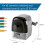 Dahle 8mm Pencil Sharpener - White, Silver, 00133-21281 3