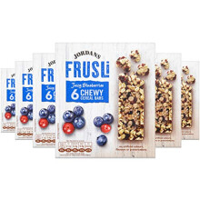 Jordans Frusli Blueberry | Cereal Bars | Vegetarian | 6 PACKS of 6x30g
