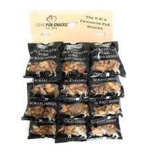 Proper Black Country Pork Scratchings Pub Card 12X60G