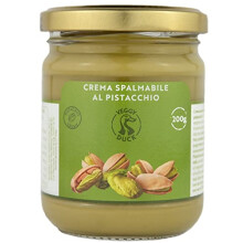Veggy Duck Sweet Spreadable Pistachio Cream 200g | Italian Artisan with 45% Mediterranean Pistachios - Delicious for Breakfasts & Snacks