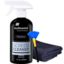 Screen Cleaner Spray, 500ml Screen Cleaning Kit for Iphone, Ipad, TV, Monitor, Laptop, Computer, Macbook, Kulloomii 17oz Large Bottle Electronic