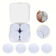 50 Pieces NFC Tags, NTAG215 NFC Tags Blank White Card NFC Stickers Compatible with TagMo and Amiibo with Adhesive Back for Easy Fixing and Storage