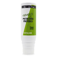 EATALIAN by AMZ BETTER Pistachio Protein Topping - 300g Squeezer, Made in Italy, Velvety Pistachio Dessert Sauce for Ice Cream & Desserts