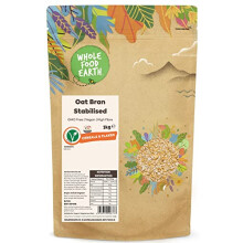 Wholefood Earth - Oat Bran Stabilised 3 kg | GMO Free | Vegan | High Fibre