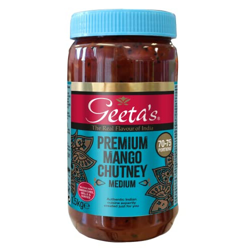 Geeta's Premium Chutney, Mango, 1.5kg