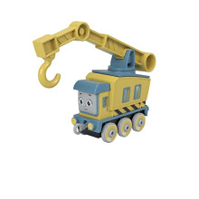 Thomas & Friends Fisher-Price Carly the Crane Vehicle die-cast push-along toy rail vehicle for preschool kids ages 3+