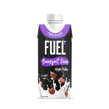 FUEL10K 330ml Chocolate Breakfast Milk Drink - Pack of 8