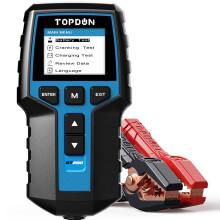 Car Battery Tester Topdon BT200 12V 24V100-2000CCA Automotive Alternator Tester Charging Cranking System