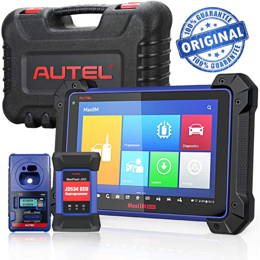 Autel MaxiIM IM608 OBD2 Car Key Programming Diagnostic Tool with XP400 Key Programmer & J2534 VCI