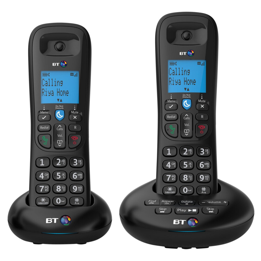 BT 3570 Twin Digital Cordless Phone With Answering Machine 086910