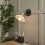 (Wall Light) Litecraft Aya Lights With Shade - Satin Nickel 3