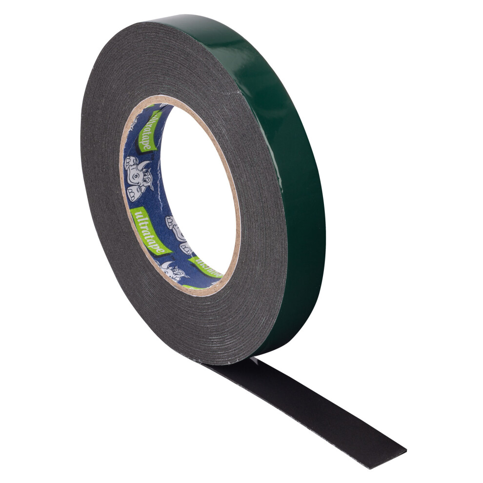 Ultratape Double Sided Foam Tape 19mm x 10m