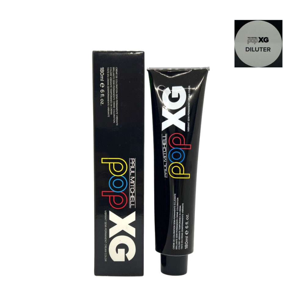 Paul Mitchell Pop XG Vibrant Semi- Permanent Cream Color /DILUTER 3 Oz