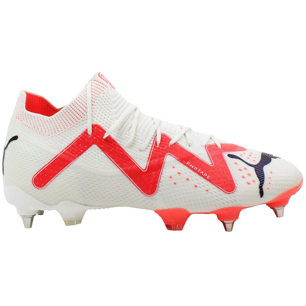 (10.5, White) Puma Future Ultimate MxSG Lace-Up White Synthetic Mens Football Boots 107351_01 (UK )