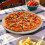 URBN Living 33cm 600° Round Crispy Pizza Baking Stone Ceramic Serving Tray Board 8