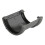 FloPlast Grey Half Round Fascia Gutter Union Bracket - 112mm 3