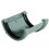 FloPlast Grey Half Round Fascia Gutter Union Bracket - 112mm 2