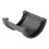 FloPlast Grey Half Round Fascia Gutter Union Bracket - 112mm 1
