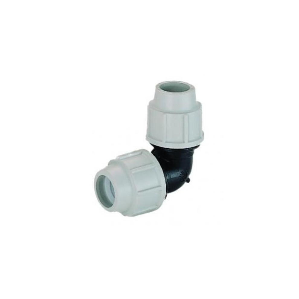 Plasson Compression Mdpe 90 Elbow Bend - 63Mm 7296173053193