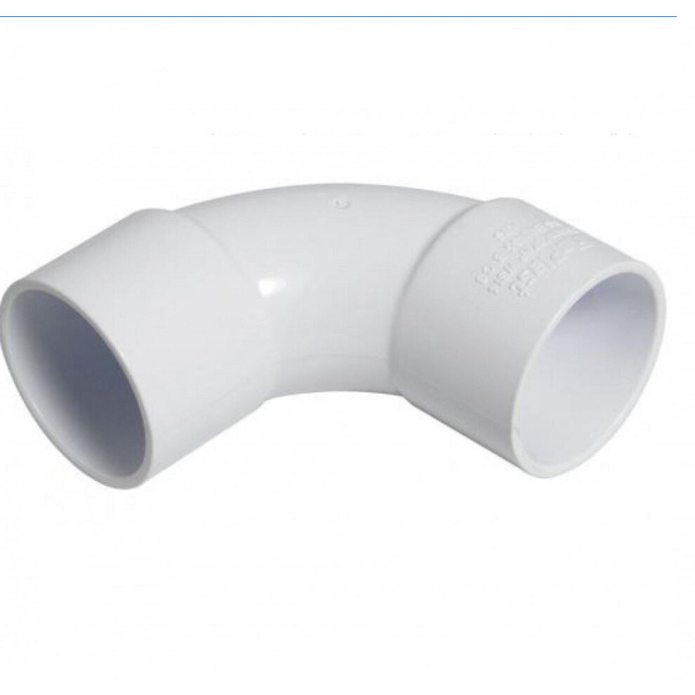 Floplast Abs Ws15w Solvent 92.5 Waste Bend - 40Mm 5055149902505