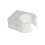 FloPlast White Overflow Pipe Clip - 21.5mm 1
