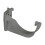 FloPlast Grey Half Round Fascia Gutter Bracket - 112mm 1