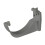 FloPlast Grey Half Round Fascia Gutter Bracket - 112mm 3