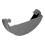 FloPlast Grey Half Round Gutter External Stop End - 112mm 1
