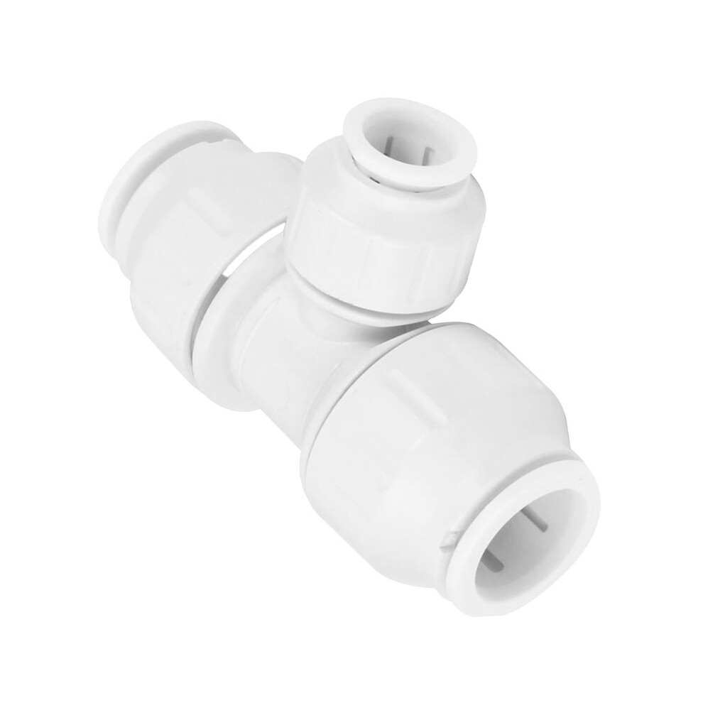 Jg Speedfit White Plastic Reducing Tee - 28Mm X 28Mm X 15Mm 665628040021